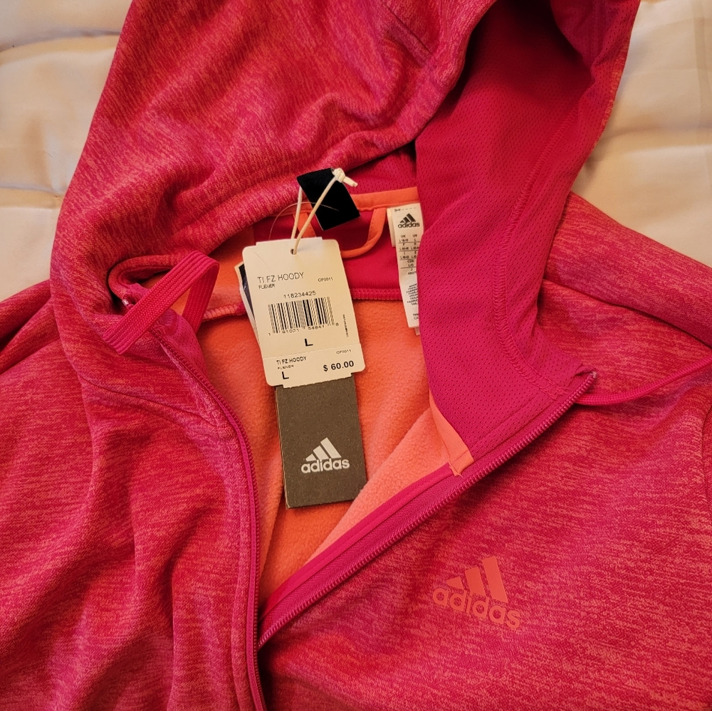 Original adidas zip up hoodie